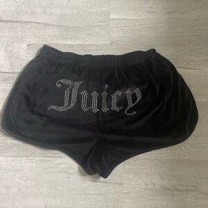 ‼️‼️SOLD‼️‼️ juicy couture velour shorts